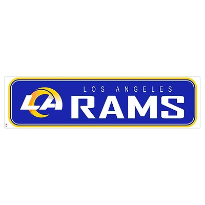 Sticker mural repositionnable Los Angeles Rams 90'' x 23''