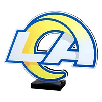 Lampe LED Infinity avec logo des Los Angeles Rams