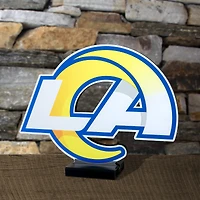 Lampe LED Infinity avec logo des Los Angeles Rams