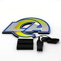 Lampe LED Infinity avec logo des Los Angeles Rams