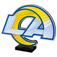 Lampe LED Infinity avec logo des Los Angeles Rams