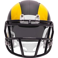 Mini-casque de vitesse alternatif sur le terrain Riddell 2025 Rivalries Collection des Los Angeles Rams