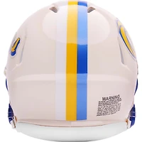 Casque miniature Speed ​​de la collection rétro Riddell des Rams de Los Angeles