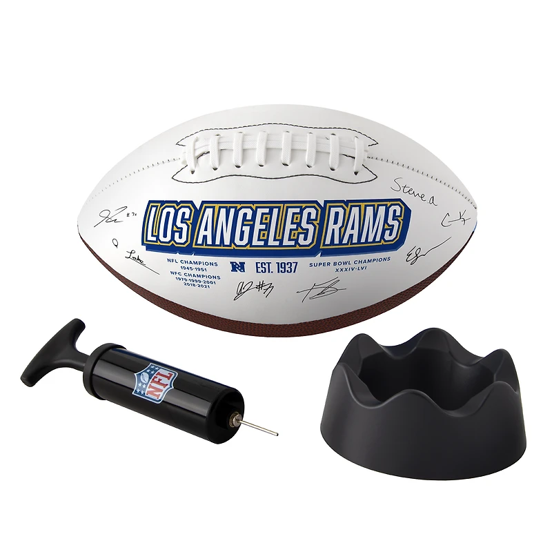 Ballon de football signature des Los Angeles Rams