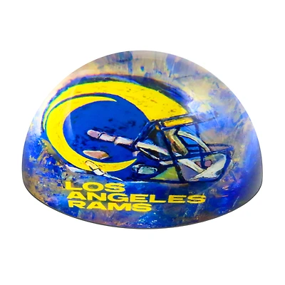 Presse-papiers en forme de dôme de fierté de l'équipe des Los Angeles Rams
