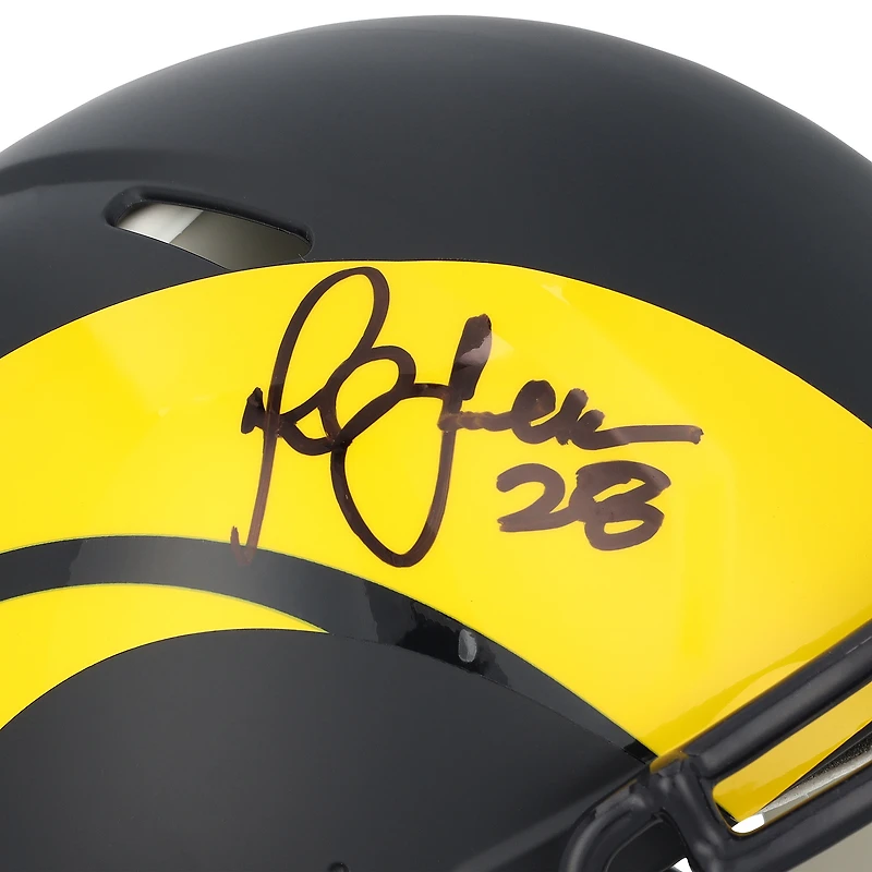 Marshall Faulk Los Angeles Rams Autographed Riddell Rivalry Speed Authentic Helmet