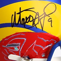 Matthew Stafford Los Angeles Rams Autographed Riddell Speed Authentic Helmet - Art by Cavier Coleman - Limited Edition #1/1