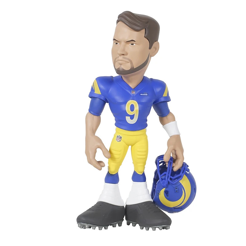 Figurine en vinyle de 6 pouces de Matthew Stafford Los Angeles Rams série 3 GameChanger - Recherchez des variantes de couleurs unies rares