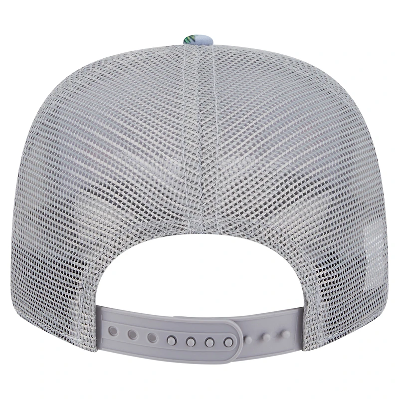 Casquette ajustable 9SEVENTY Adventure Surfboard des Los Angeles Rams de New Era pour homme, grise