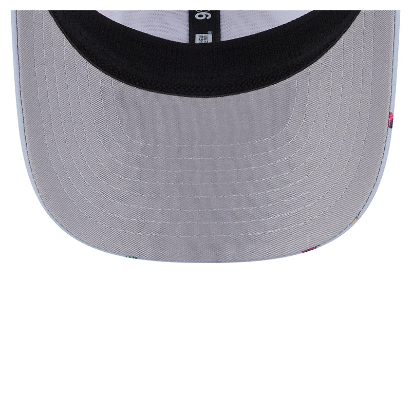 Casquette ajustable 9SEVENTY Adventure Surfboard des Los Angeles Rams de New Era pour homme, grise