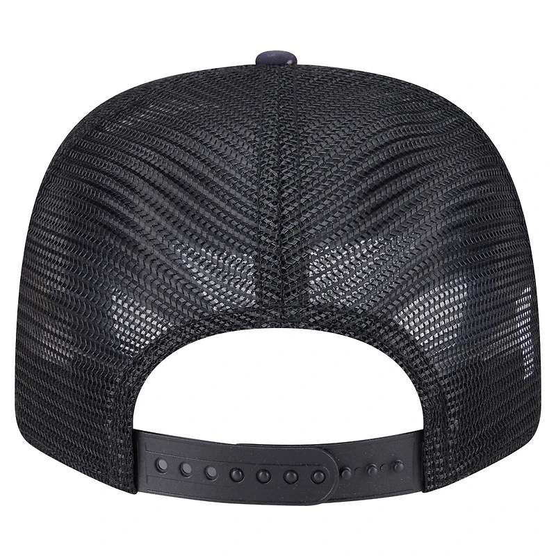 Casquette extensible à boutons-pression New Era bleu marine/noir Los Angeles Rams Adventure Drinks Pattern 9SEVENTY pour homme