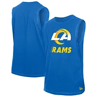 Men's New Era  Royal Los Angeles Rams Leisure Collection Tank Top