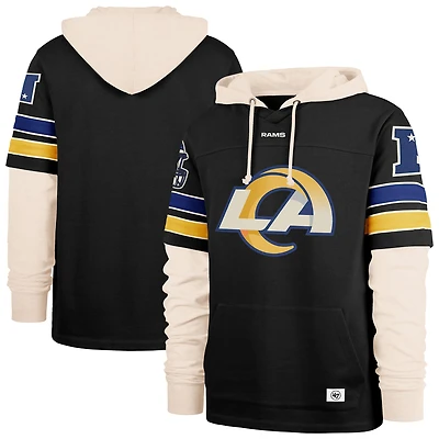 Sweat à capuche noir '47 Los Angeles Rams Split Zone Cornerback Duo pour homme