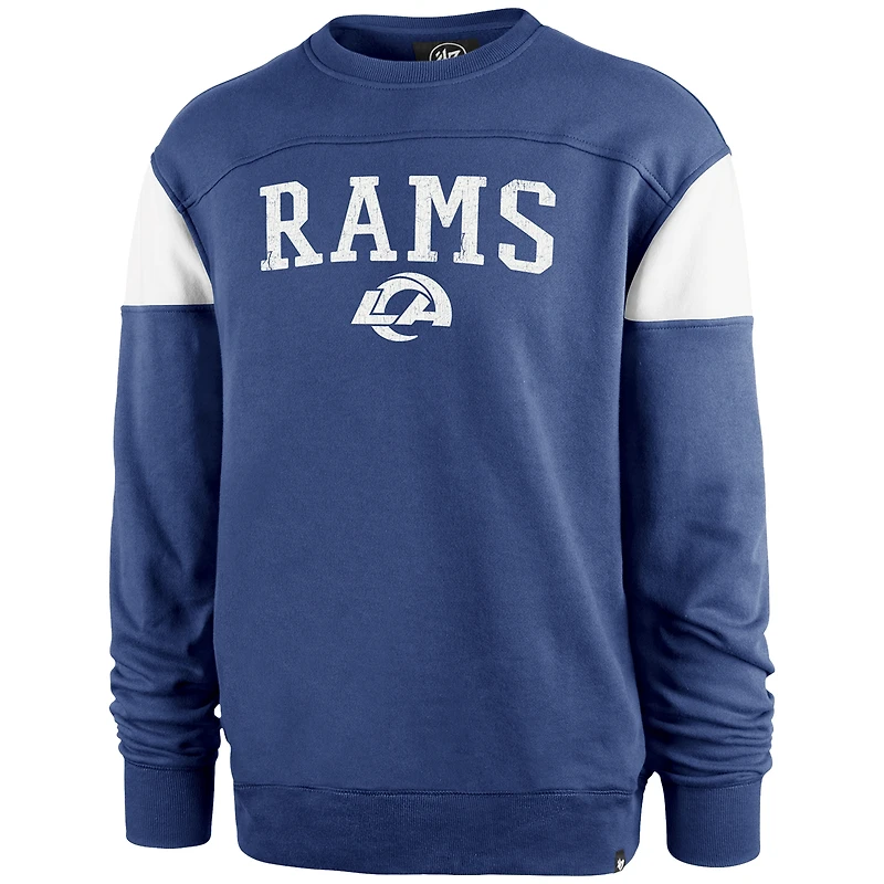 Chandail pour homme '47 Blue Los Angeles Rams Groundbreaker Onset