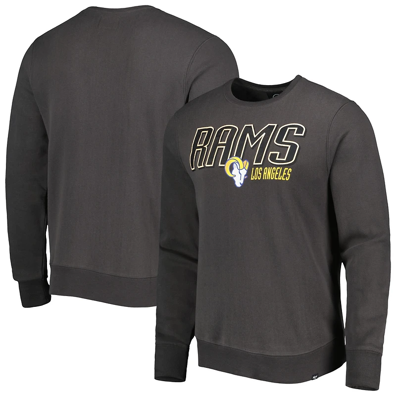 Sweat-shirt Los Angeles Rams Locked Headline '47 Charcoal pour homme