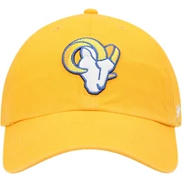 Men's '47 Gold Los Angeles Rams Secondary Clean Up Adjustable Hat