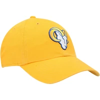 Men's '47 Gold Los Angeles Rams Secondary Clean Up Adjustable Hat