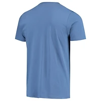 Men's '47 Heathered Royal Los Angeles Rams Stripe Thru Franklin T-Shirt