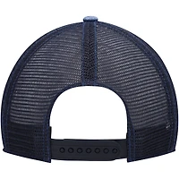 Men's '47 Navy Los Angeles Rams Drumlin Trucker Clean Up Snapback Hat