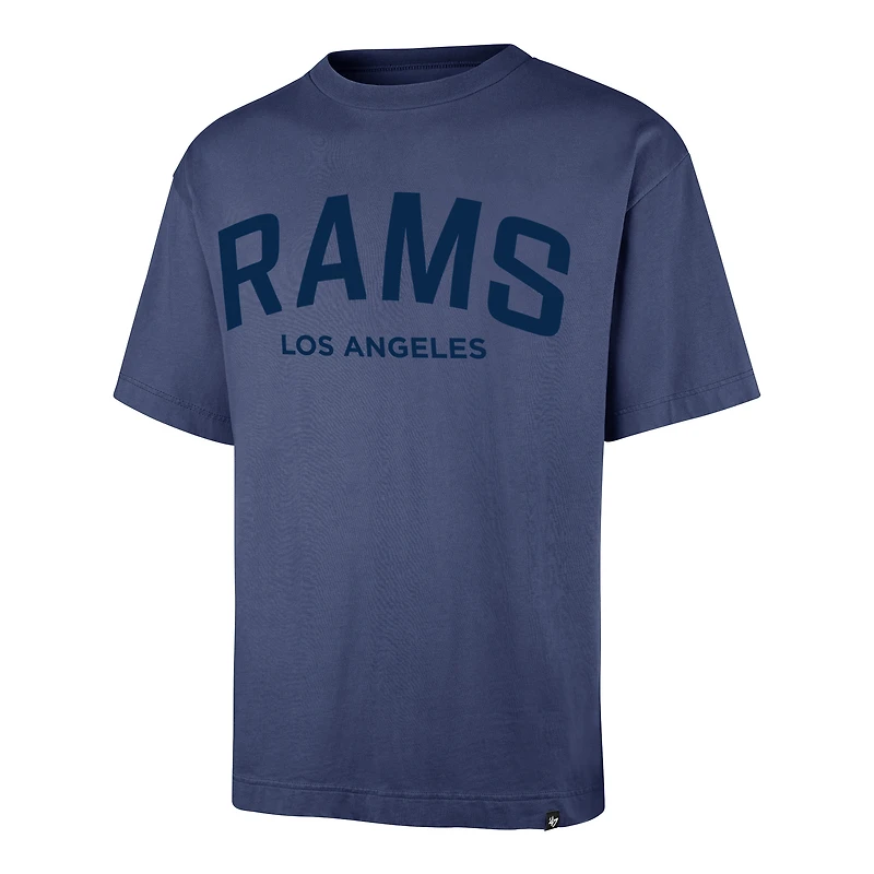 Men's '47 Navy Los Angeles Rams Ravine Foundation T-Shirt
