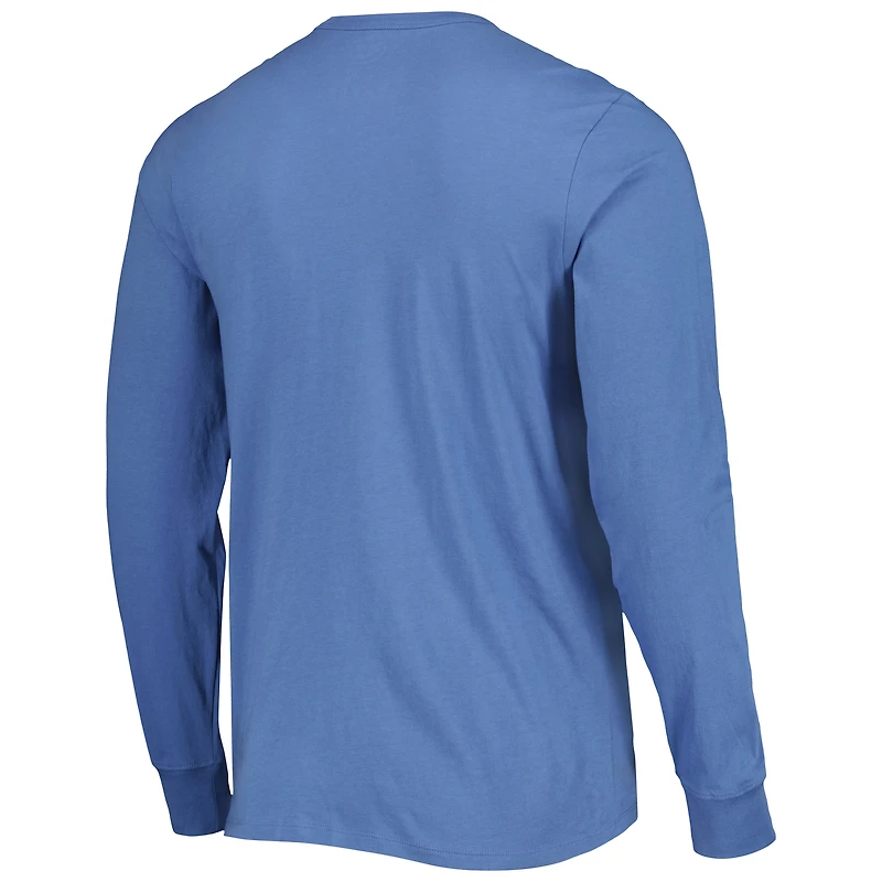 Men's '47 Royal Los Angeles Rams Brand Wide Out Franklin Long Sleeve T-Shirt