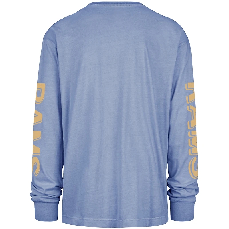 Men's '47 Royal Los Angeles Rams Cairn Ravine Foundation Long Sleeve T-Shirt