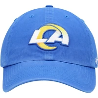 Men's '47 Royal Los Angeles Rams Clean Up Primary LA Adjustable Hat