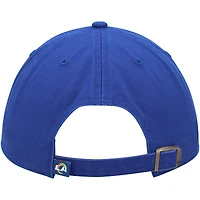 Men's '47 Royal Los Angeles Rams Pride Clean Up Adjustable Hat