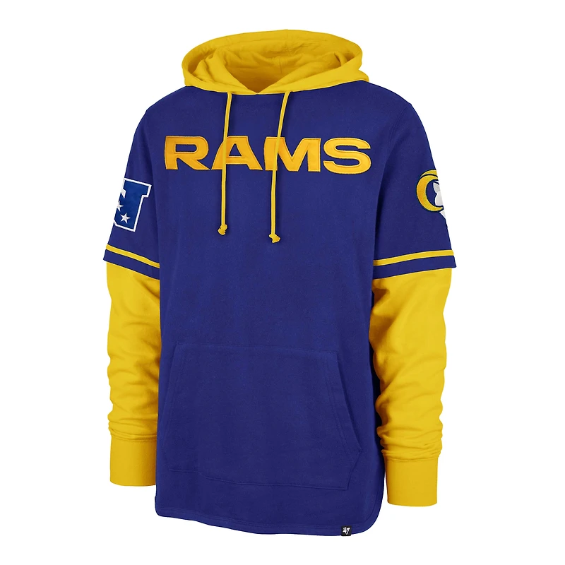 Sweat à capuche '47 Royal Los Angeles Rams Shortstop pour homme