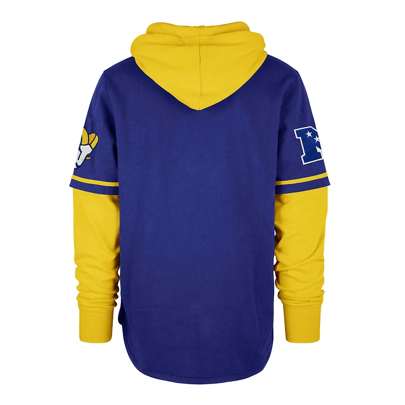 Sweat à capuche '47 Royal Los Angeles Rams Shortstop pour homme