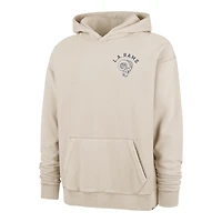 Men's '47 Tan Los Angeles Rams Backer Ravine Fleece Hoodie
