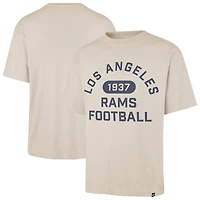Men's '47 Tan Los Angeles Rams Ravine Foundation T-Shirt