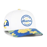 Men's '47 White/Royal Los Angeles Rams Beach Side Hitch Adjustable Hat