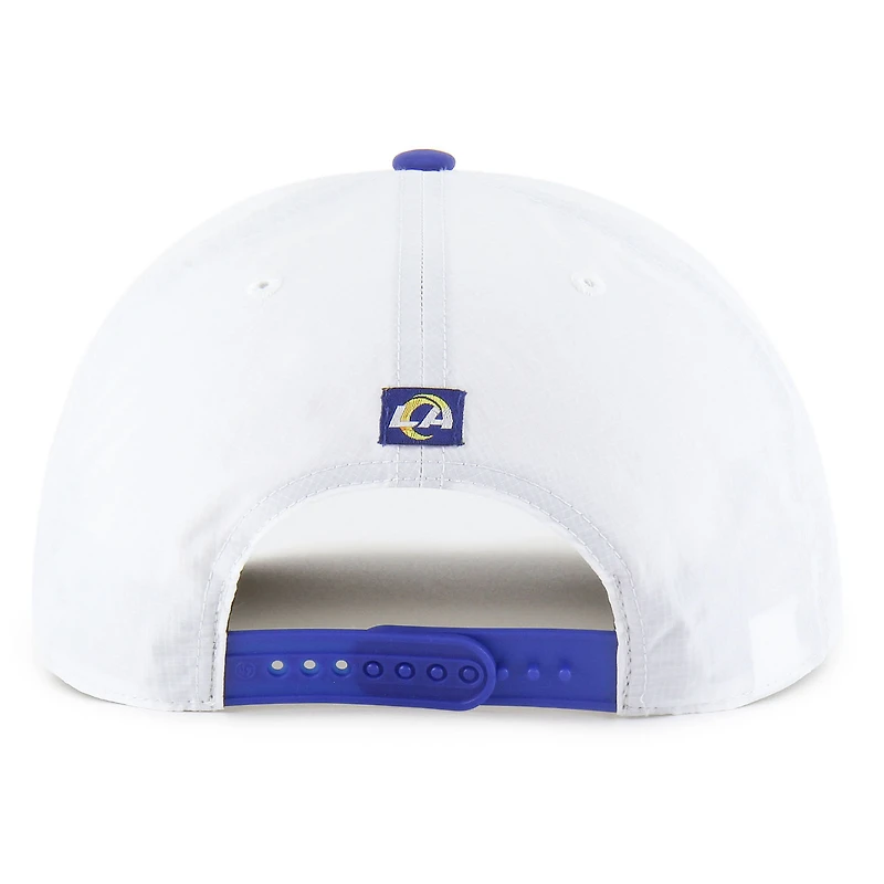Men's '47 White/Royal Los Angeles Rams Suburbia Hitch Two-Tone Adjustable Hat