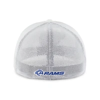 Men's '47 White Los Angeles Rams Snowball Trophy Stretch Fit Hat