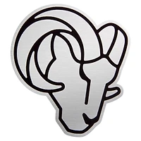 Sweat à capuche Antigua Heather Charcoal Los Angeles Rams Metallic Logo Absolute pour homme