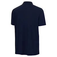 Men's Antigua Navy/Gray Los Angeles Rams Era Polo