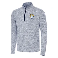 Haut à fermeture éclair quart de tour Antigua Navy Los Angeles Rams pour homme