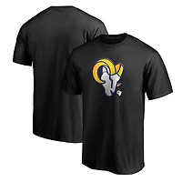 Men's  Black Los Angeles Rams Midnight Mascot T-Shirt