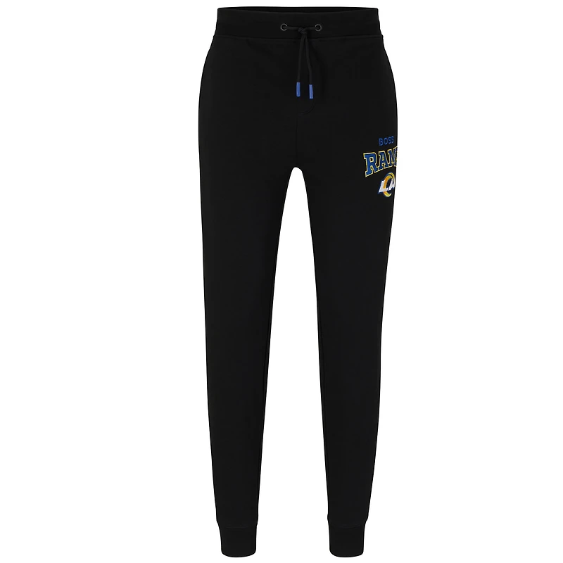 Pantalon à pression BOSS X NFL pour hommes, noir/royal, Los Angeles Rams Snap