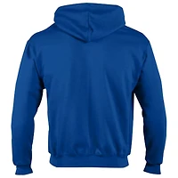 Men's Champion  Royal Los Angeles Rams Powerblend Fleece Full-Zip Hoodie