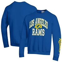 Men's Champion  Royal Los Angeles Rams Powerblend Fleece Sweatshirt