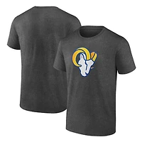 Men's  Charcoal Los Angeles Rams Primary Logo T-Shirt