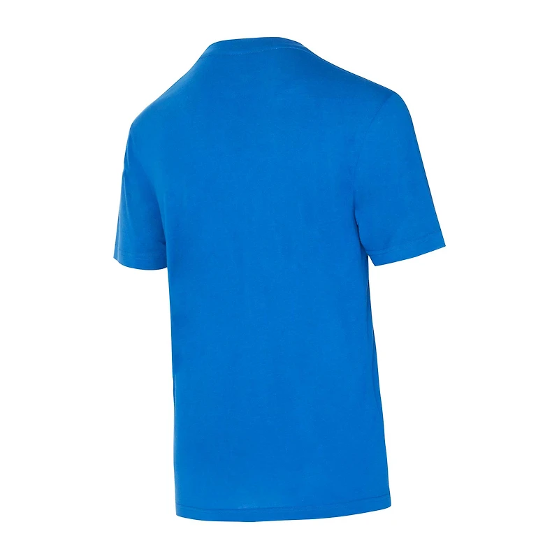 Ensemble de nuit pour homme Concepts Sport Royal/Gold Los Angeles Rams Vector avec haut et pantalon en flanelle