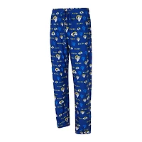 Pantalon Concepts Sport Royal Los Angeles Rams à imprimé mosaïque pour homme