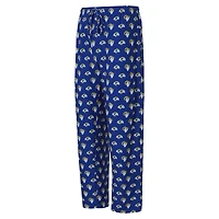Pantalon en tricot Record All Over Sport Royal Los Angeles Rams pour hommes de Concepts