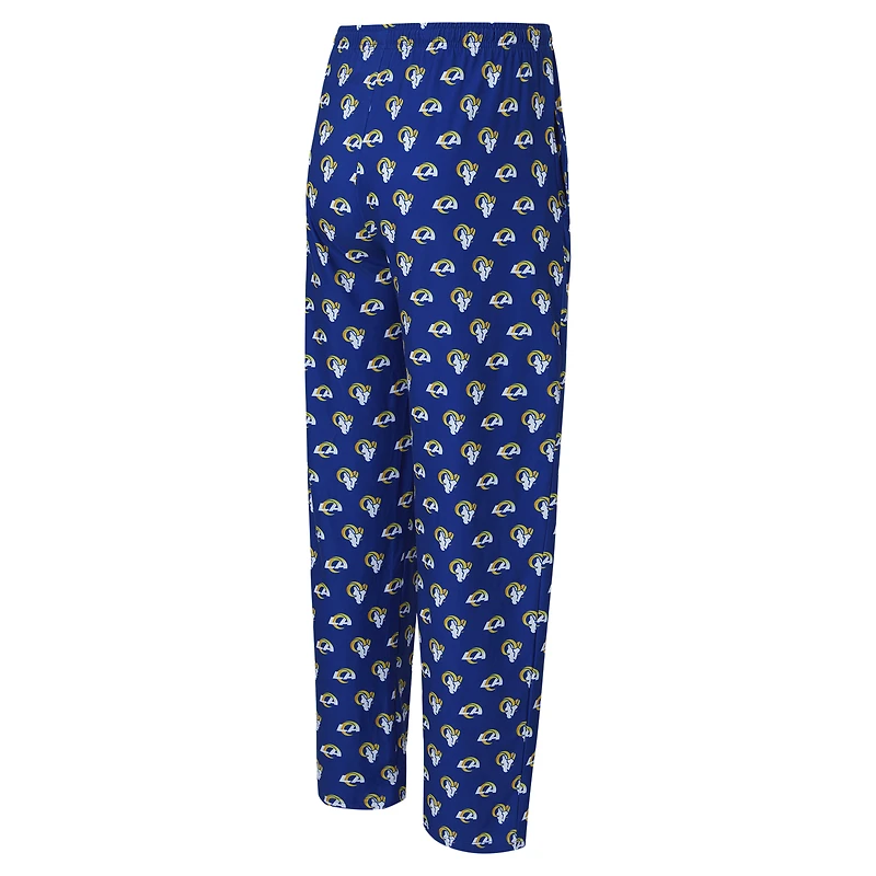 Pantalon en tricot Record All Over Sport Royal Los Angeles Rams pour hommes de Concepts