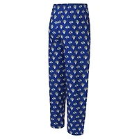 Pantalon en tricot Record All Over Sport Royal Los Angeles Rams pour hommes de Concepts