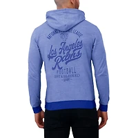 Sweat à capuche en tricot ton sur pour homme de la collection Darius Rucker Fanatics Royal Los Angeles Rams