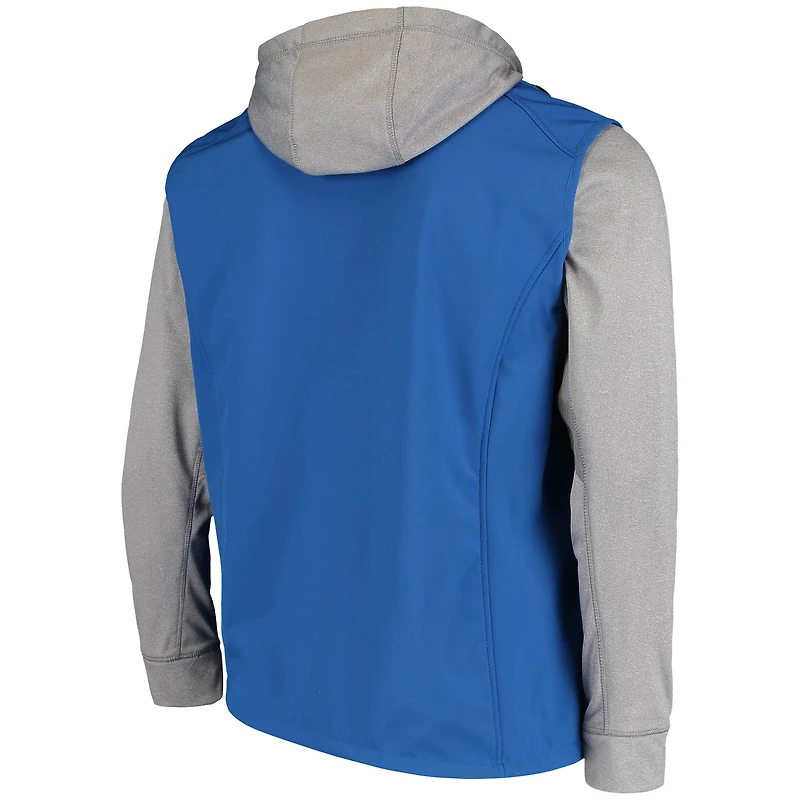 Veste Dunbrooke pour homme Royal/Gris Los Angeles Rams Alpha Full-Zip